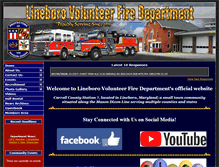 Tablet Screenshot of lineborovfd.org